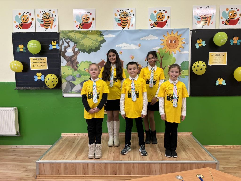 Участие в Националното състезание по правопис на английски език "Spelling Bee Junior" - НУ Станислав Доспевски - Самоков