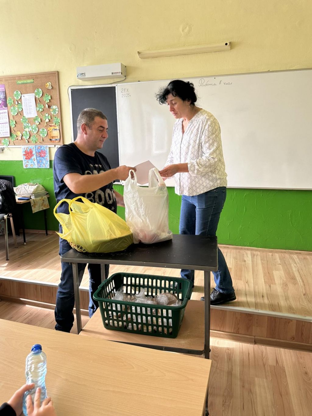 Урок, ухаещ на хляб, труд и добрина - НУ Станислав Доспевски - Самоков